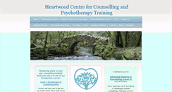 Desktop Screenshot of heartwoodcounselling.org